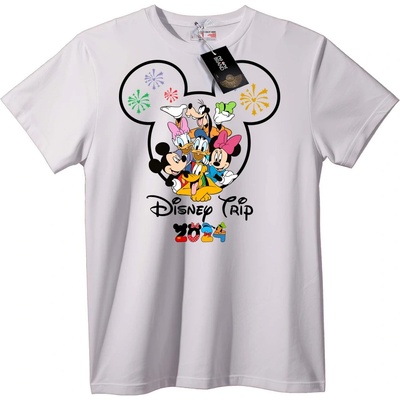 NOONEBRAND Тениска Disney Mickey & Приятели - 2XL, White