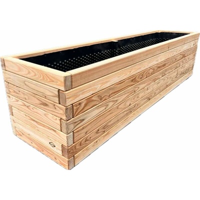 BudWood vyvýšený záhon modřín evropský MASIV 180 x 100 x 91 cm – Hledejceny.cz