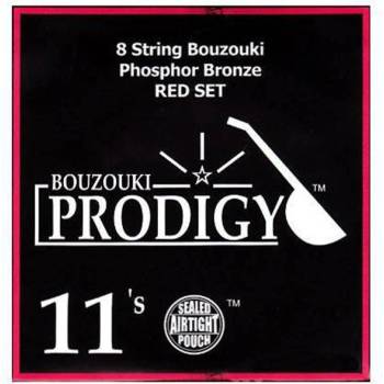 Prodigy Red, Струни за бузуки 11-28, Phosphor Bronze (PDG-RED)
