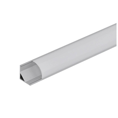 ULTRALUX ПРОФИЛ АЛУМИНИЕВ ЗА led ЛЕНТА ОТКР. МОНТАЖ ЪГЛОВ 2м (apk204)