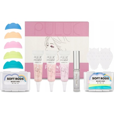 Sada pro laminaci řas ProjectLashes lifting a laminace PULUK PRO WAVE