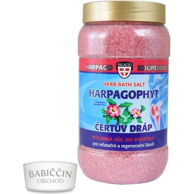 Palacio Čertov pazúr soľ do kúpeľa 1200 g