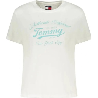 Tommy Hilfiger Dámske tričko biele Bianco