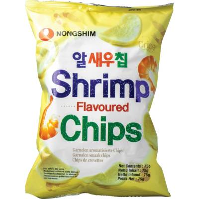 NONGSHIM Chips Shrimps 75 g