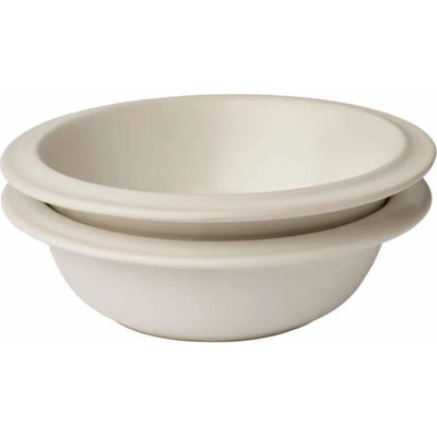 Bolia Miska Edge Bowl ecru stoneware 2 ks 16 cm