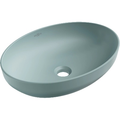 Mexen Cornelia горна мивка 50 x 37 см, светлозелена мат - 21885048 (21885048)