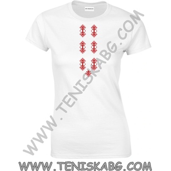 Fruit of the Loom Тениска - Шевица Бродерия 1213