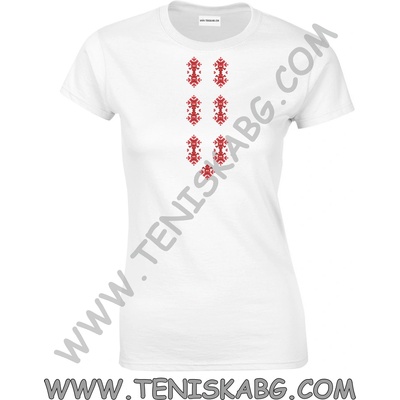 Fruit of the Loom Тениска - Шевица Бродерия 1213