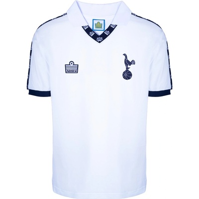 Score Draw Футболна фланелка Score Draw Score Draw Tottenham Hotspur Home Shirt 1978/79 - White/Blue