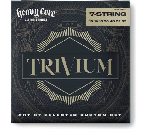 Dunlop Trivium String Lab Guitar Strings 10-63 7-String