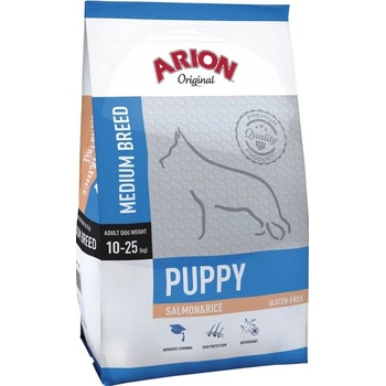 Arion Original Puppy Medium Breed losos & rýže 12 kg