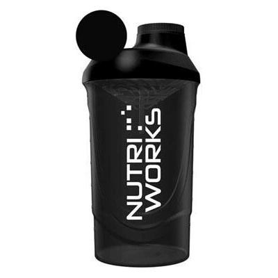 NutriWorks Šejkr 600ml černý Varianta: Šejkr 600ml černý