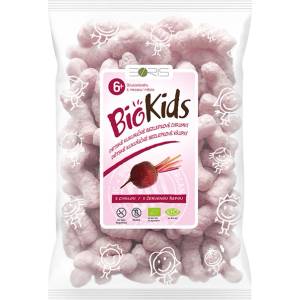 BioKids Царевичен снакс с червено цвекло за деца Без глутен и сол 55г