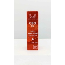 Weedpassion CBD olej full spectrum 50% CBD jahodová chuť 10 ml