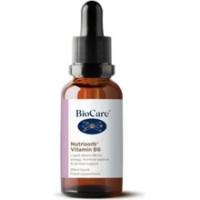 BioCare Nutrisorb tekutý vitamín B6 pyridoxín 30 ml