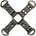 EasyToys Fetish Collection Black Leather Hogtie