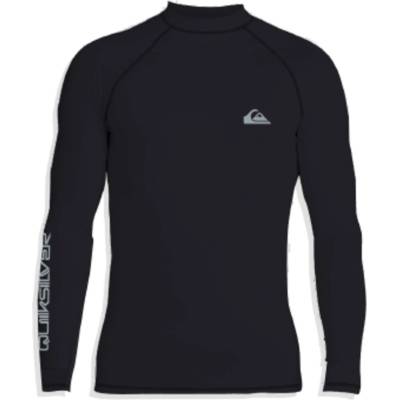 Quiksilver Детска плажна тениска от ликра Quiksilver Kid's Everyday UPF50 L/S Lycra - Black - размер 12 (US) (750-1800-0113)