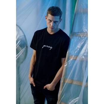 Mister Tee Мъжка черна тениска Mister Tee Pray UB-MT887-00007 - Черен, размер S