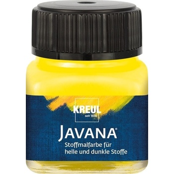 Farba na svetlý a tmavý textil Javan 20 ml žltá