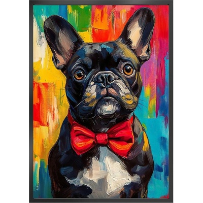 Obraz v ráme Pes Bobby, 70 × 50 cm, OB-22858