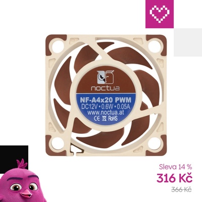 Noctua NF-A4x20-PWM – Zboží Živě