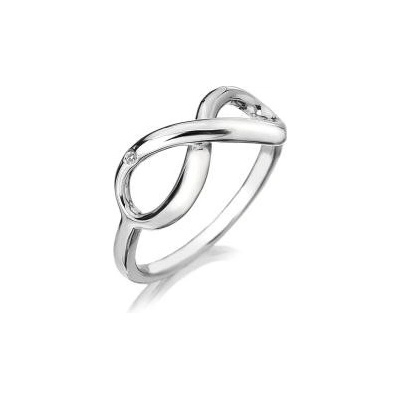 Hot Diamonds Strieborný prsteň Infinity DR144