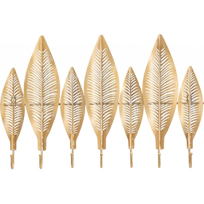 Mauro Ferretti Long Leaf 65 x 43 x 6 cm zlatý
