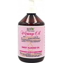 Eco-U masážní olej mandlový 500 ml