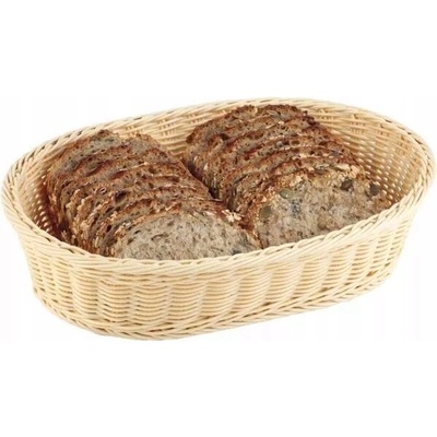 Košík na pečivo plast béžový