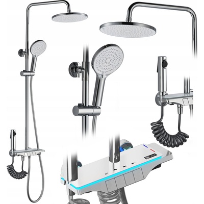 Rea Комплект за душ REA Savio Led Chrome (REA-P8544)