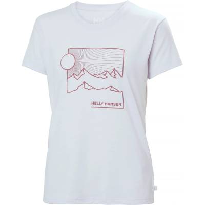 Helly Hansen Дамска тениска Helly Hansen Women's Skog Graphic Tee T-shirt - Even Light Purple - размер XS (916-5628-0211)