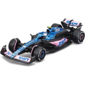 Bburago Bburago 1: 43 RACE Formula F1 - BWT Alpine F1 Team A524 (2024) #10 (Пиер Гасли) - с др