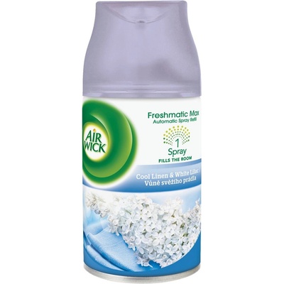 Náplň do Air Wick Freshmatic Max vôňa svieži odev a biely orgován automatického osviežovača vzduchu, 250 ml