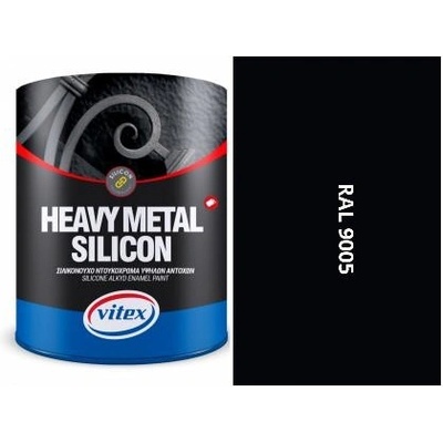 Body Vitex Heavy Metal Silikon 750 ml Čierna