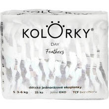 KOLORKY DAY peří S 3-6 kg 25 ks