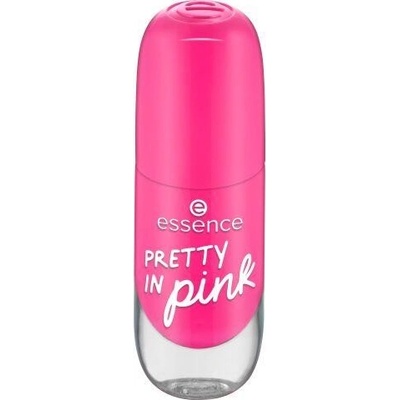 Essence Gel Nail Colour rýchloschnúci lak na nechty s lesklým efektom 57 pretty in pink 8 ml