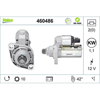Štartér VALEO 460486