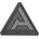 Direct Action Logo Patch PVC - Black