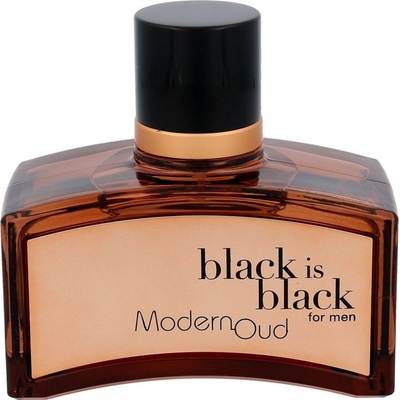 Nuparfums Black is Black Modern Oud toaletní voda pánská 100 ml