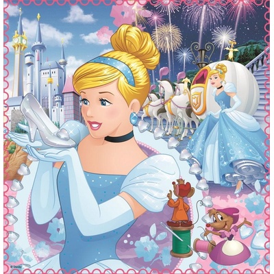 Trefl Disney princezny Kouzelný svět 3v1 20,36,50 dielov