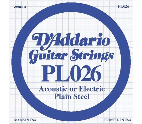 D'addario PL026