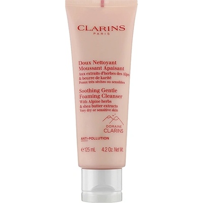 Clarins Cleansing Soothing Gentle Foaming Cleanser нежна почистваща пяна с успокояващ ефект за жени 125 мл