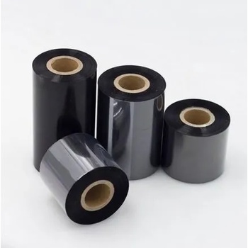 Image 1 of 65 мм/300м Термотрансферна лента wax ag13 черна