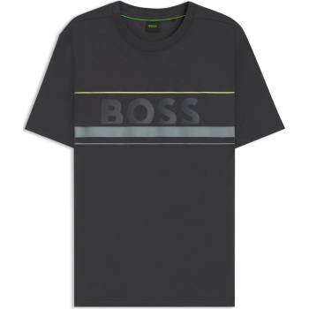 Boss Тениска Boss Men's HBG Zone Signature Logo T-Shirt - Dark Grey