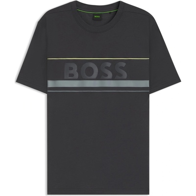 Boss Тениска Boss Men's HBG Zone Signature Logo T-Shirt - Dark Grey