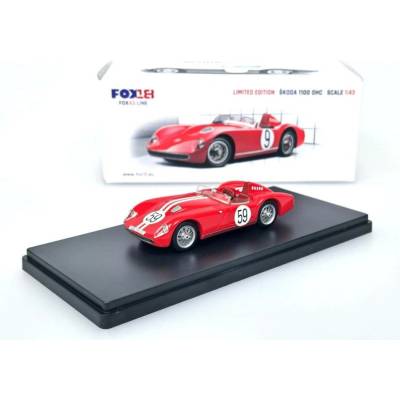 FOX18 Škoda 1100 OHC Spider Rusko 1958 59 Fousek 1:43