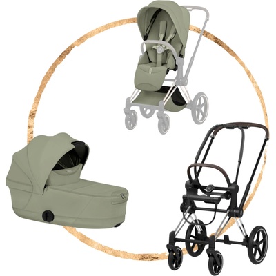 Cybex Kombinovaný Priam Style Chrome Sage Green 2026