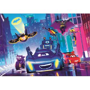 Clementoni - Puzzle Batwheels 24 maxi - 1 - 39 piese
