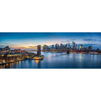 Art Puzzle - Puzzle Brooklyn Bridge, New York panorama - 1 000 piese