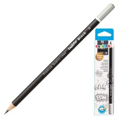 CARIOCA - Черен молив - Н - 12 бр (42929/12)